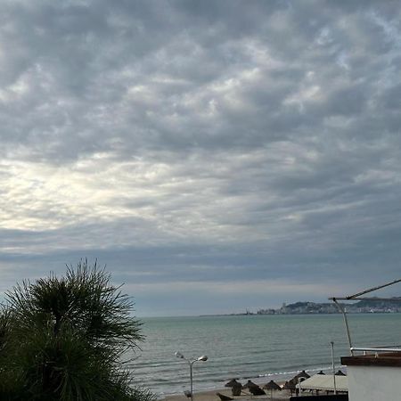 Sunset Sea View - Beachfront Balcony - Ac - Wifi Durrës Eksteriør bilde